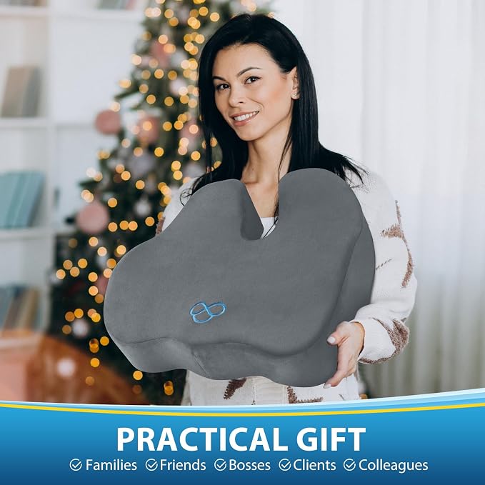 BlissTrends Seat Cushion, 5.2in Thick Memory Foam Cushions - Image 7