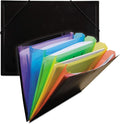 C-Line, Rainbow Pockets Document Sorter, 1 Each, 9 1/2" x 12 1/4" x 1/4" by C-Line