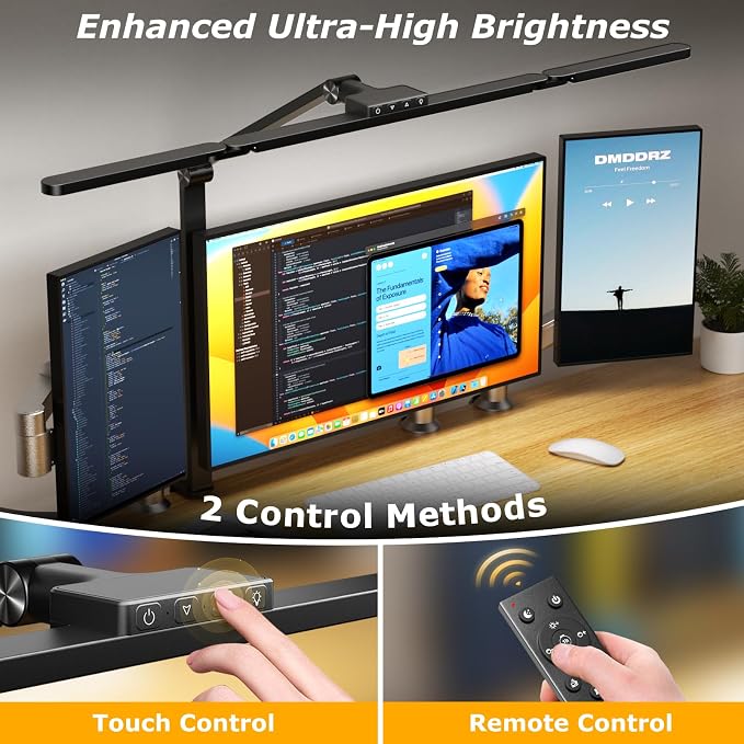Airlonv LED Desk Lamp with Clamp, Architect Desk Lamp - Image 2