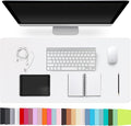 Leather Desk Pad Protector, Non-Slip Desk Pad, on-Slip PU Leather Large Mouse by CADONO