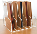 5 Vertical Compartments File Holder by AIMOLLYACRYLICSTORAGE
