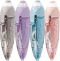ASTIMESA 4 Pcs Refillable Retractable Correction Tape, Correction Tape Pen Easy by Unknown