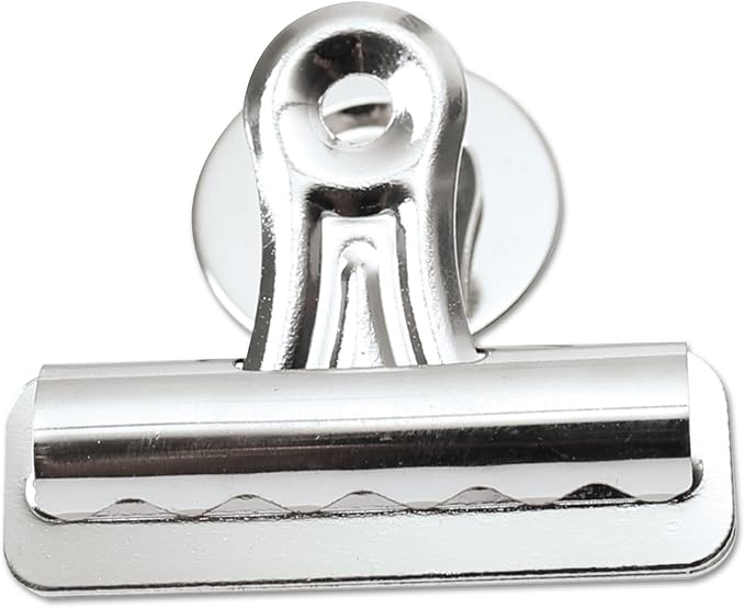 Universal 31261 Bulldog Magnetic Clips, 1/2-Inch Capacity, 2 1/4-Inch Wide by Unknown
