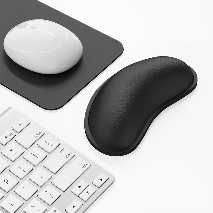 Dapesuom Mouse Wrist Rest, Cute Ergonomic Memory Foam Mouse Wrist - Image 2