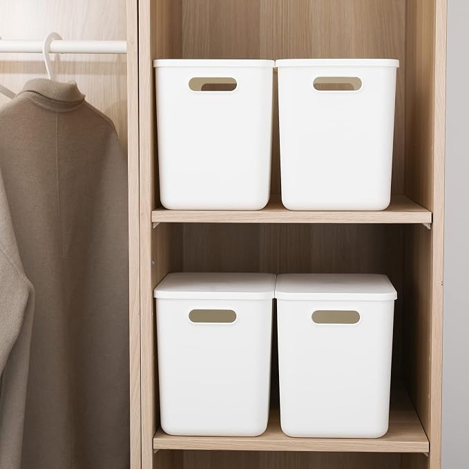 Yishyfier Plastic Storage Baskets Bins Boxes - Image 4