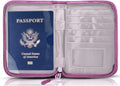 Passport Holder for Travel Essentials, RFID Blocking Protector Passport Wallets by Unknown