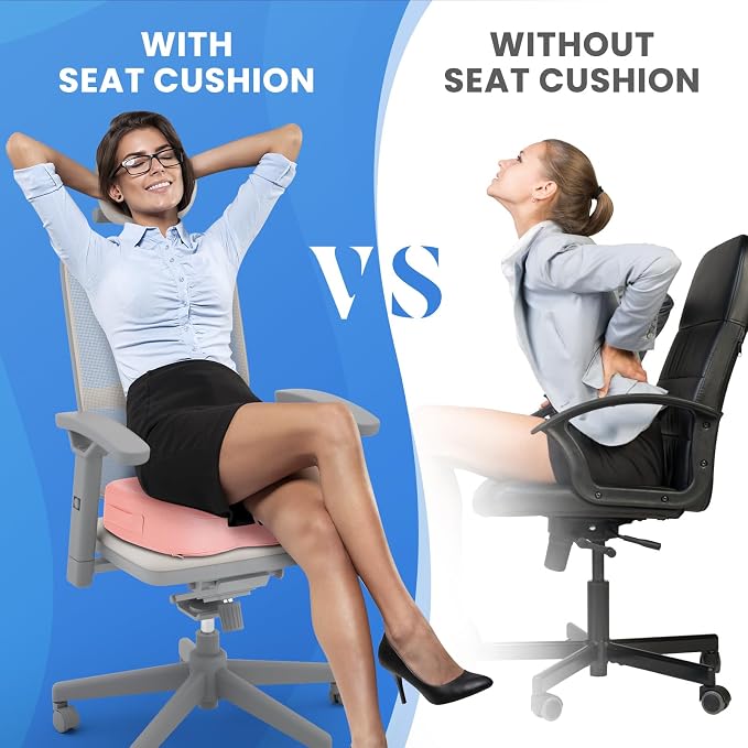 TushGuard Seat Cushion, Office Chair Cushions, Car Seat Cushion, Non-Slip - Image 7