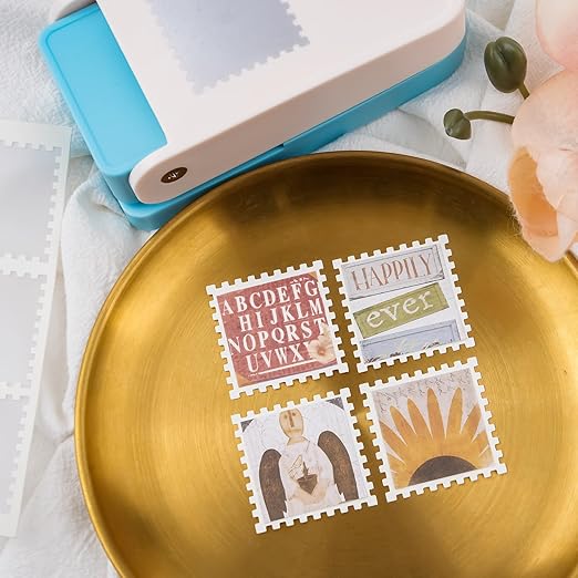 2 Pcs Large Stamp Punch, 1.5 inch Square Stamp Punch & 1.5x1.25inch Rectangular - Image 4