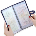 Leather Receipt Organizer, Portable Receipt Holder by Romozi