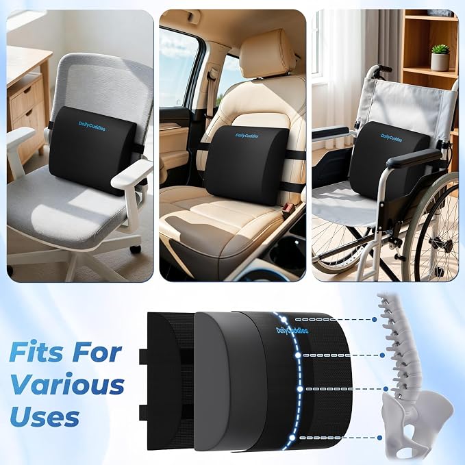 Lumbar Support Pillow for Office Chair Back Support - Image 6