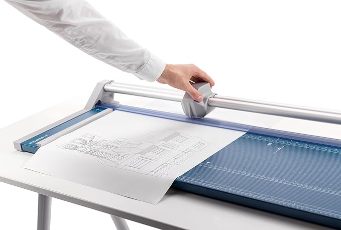 Dahle 554 Professional Rotary Trimmer, 20 Sheet Capacity, Self-Sharpening - Image 2