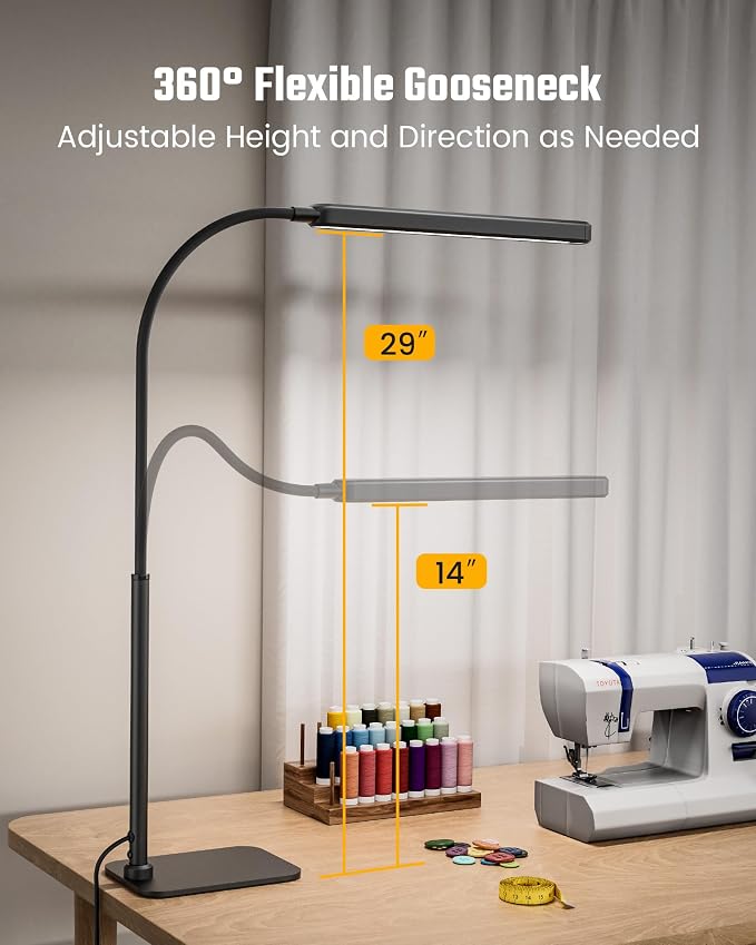 SUPERDANNY Eye-Caring LED Desk Lamp - Image 6
