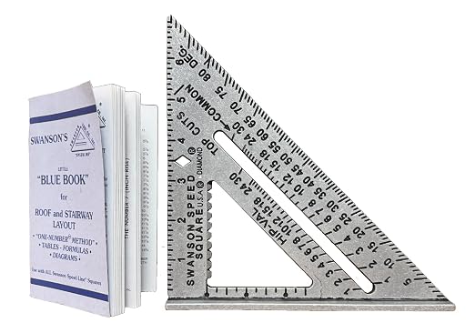 SWANSON Tool Co S0101 7 Inch Speed Square by SwansonTool
