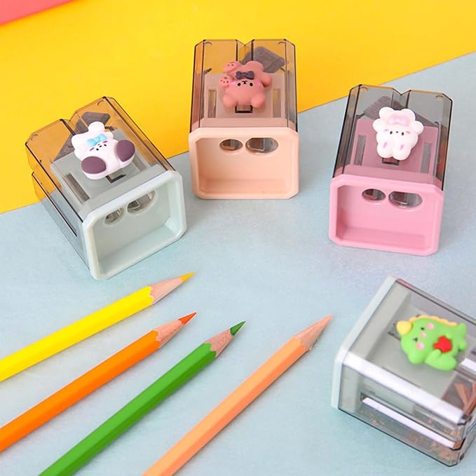 2PCS Pencil Sharpener, Lip Liner Sharpener, sharpened Pencil, Children's Pencil - Image 4