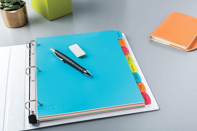 Avery Big Tab Write & Erase Durable Plastic Dividers - Image 5