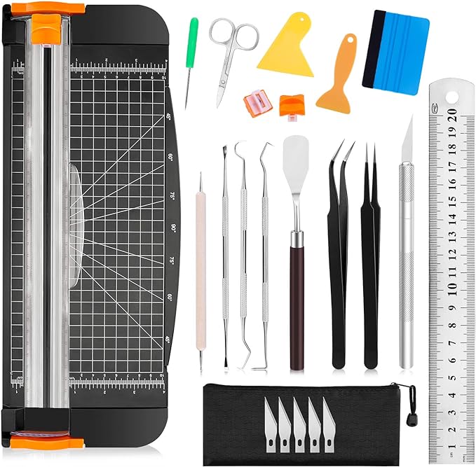 Famomatk 23PCS Weeding Tools for Vinyl, Craft Weeding Tools Set by Famomatk