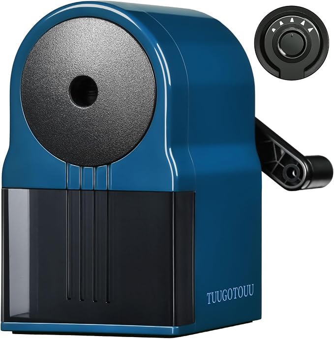 Manual Pencil Sharpener Hand Crank Pencil sharpeners by TUUGOTOUU
