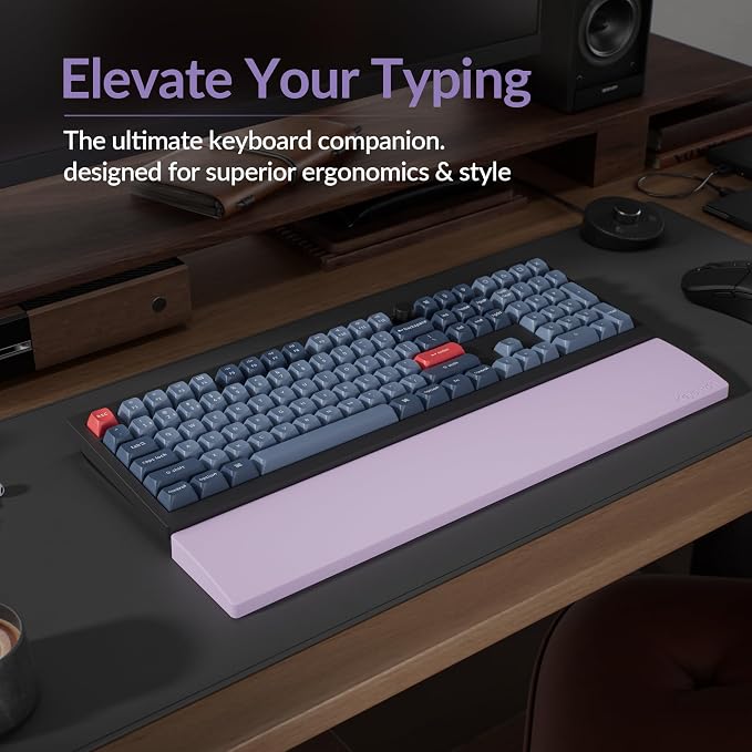 Keychron Silicone Wrist & Palm Rest, 17.6" Full Size - Image 5