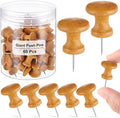 Outus 60 Pcs Giant Push Pins Jumbo Tacks 1/1.8inch Plastic Head by Outus