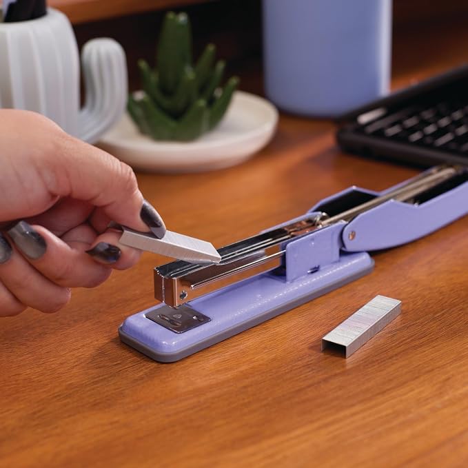 Swingline Stapler, Cub Compact Desktop Stapler, 20 Sheet Capacity, Periwinkle - Image 4