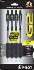 Pilot G2 Premium Refillable and Retractable Rolling Ball Gel Pens, Ultra Fine by PilotCorporationofAmerica