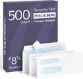 Columbian #8-5/8 Security Envelopes, 500 Pack, Double Window Self Seal Envelopes by TOPSProducts