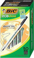 BIC Ecolutions Round Stic Ballpoint Pen, Medium Point, by BIC
