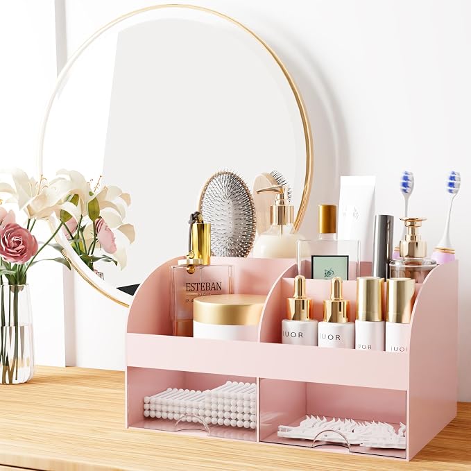 Makeup Organizer with Drawers, Cosmetic Storage - Image 3
