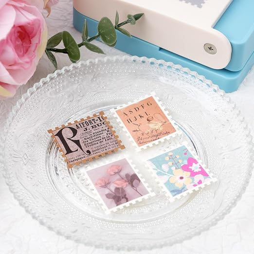 BAOFALI Stamp Puncher 1.25x1.5inch Large Rectangular Postage Stamp Punch |Stamp - Image 4