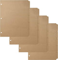 3 Ring Binder Dividers with 5-Tabs by Homakover