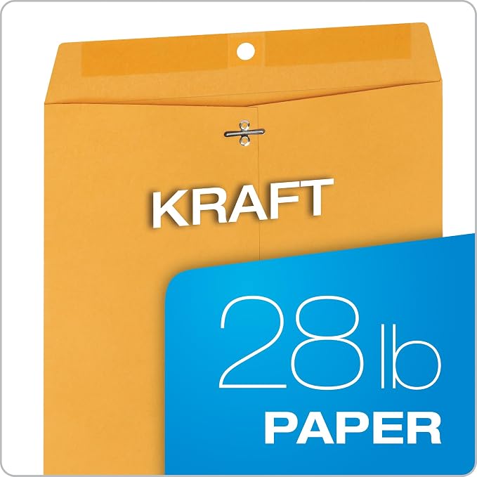 Quality Park 10 x 12 Clasp Envelopes, 100 Pack, Document Envelopes - Image 5