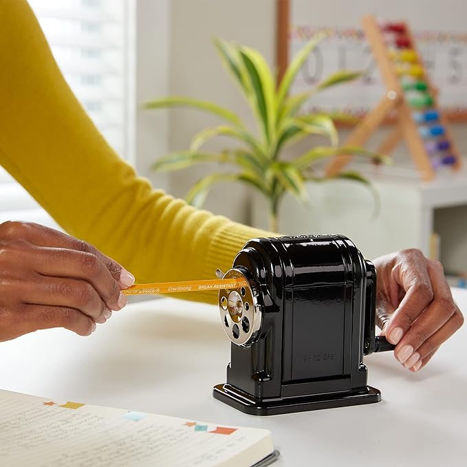 X-ACTO Ranger 55 Classroom Manual Pencil Sharpener, Adjustable - Image 4
