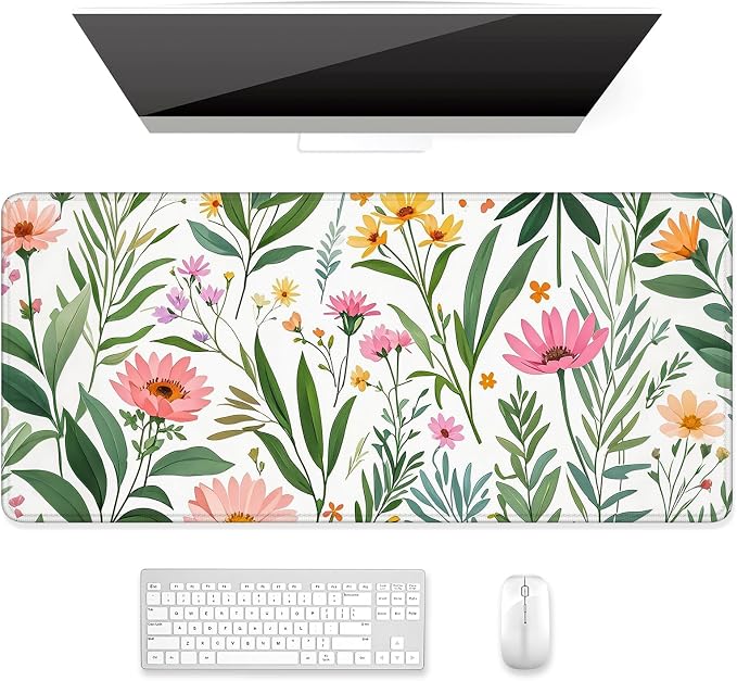 Auhoahsil Desk Mat, Ultra Large Mouse Pad, XXL Gaming Mousepad, Pretty Desk Pad by Auhoahsil