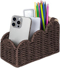 CubesLand Bedside Table Desk Organizer Caddy, Remote Pen&Pencil Holder Cup by CubesLand