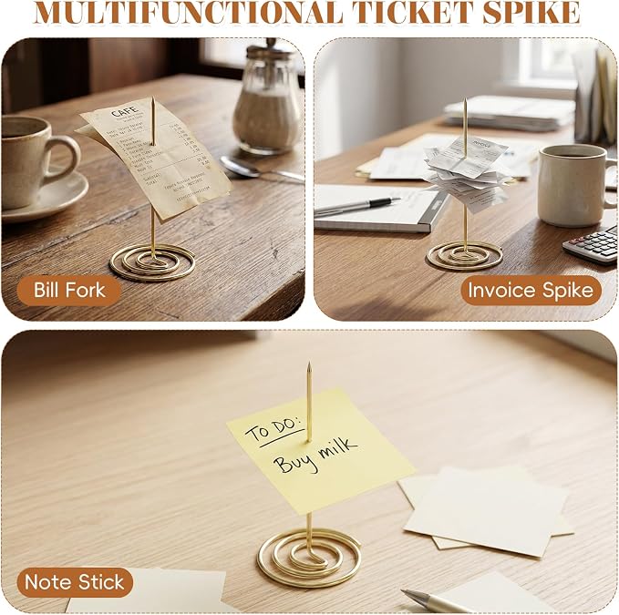 NUOBESTY 2Pcs Restaurant Ticket Stabber - Image 5