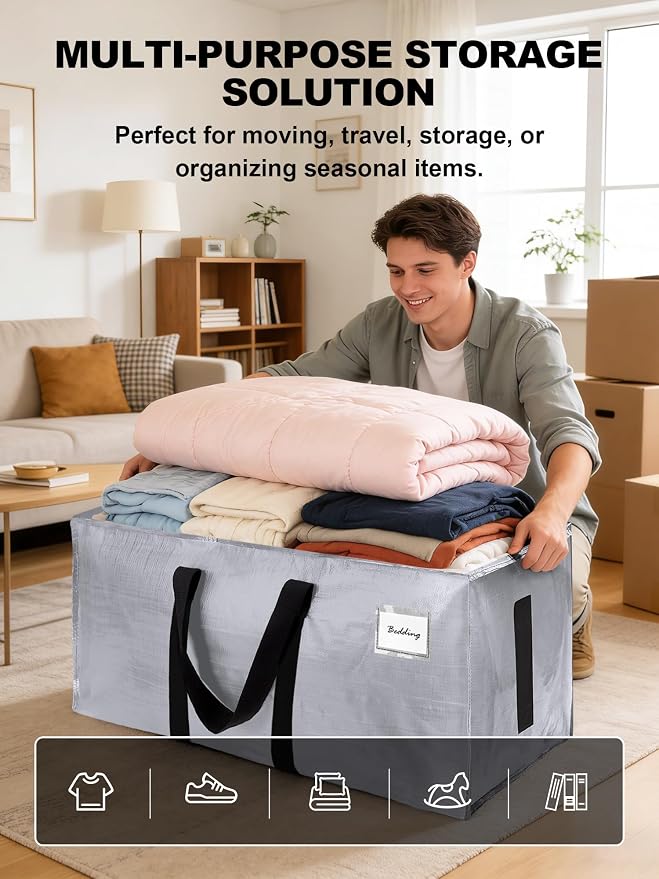 HOMESURE Supports 200lbs Heavy Duty Moving Bags - Image 4