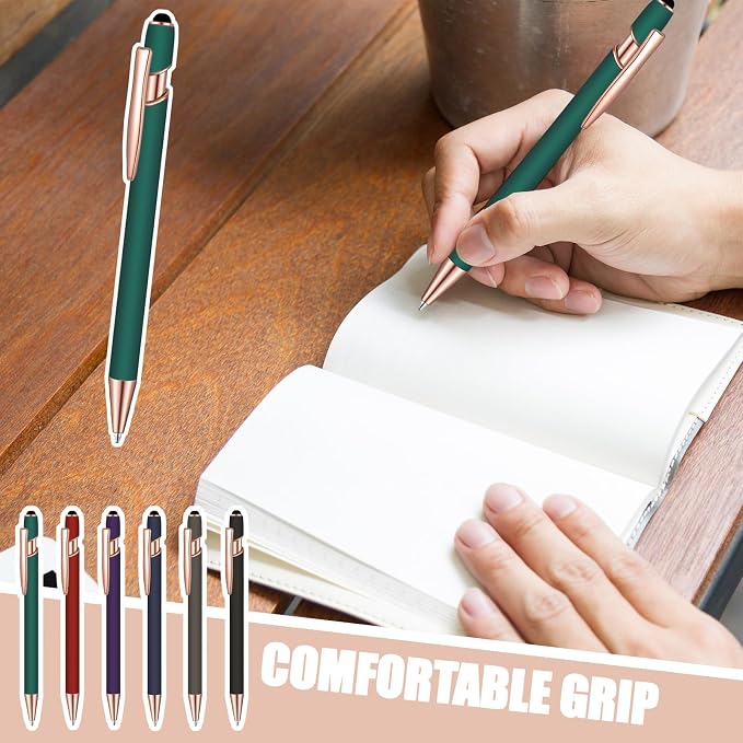 6 Pcs Blue Ink Ballpoint Pen - Image 6