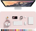 Hsurbtra Desk Pad, 35.5" x 17" PU Leather Desk Mat, XXL Extended Mouse Pad by Hsurbtra