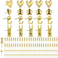 150 PCS Cute Gold Push Pins Set Metal Thumb Tacks Decorative Push Pins by Unknown