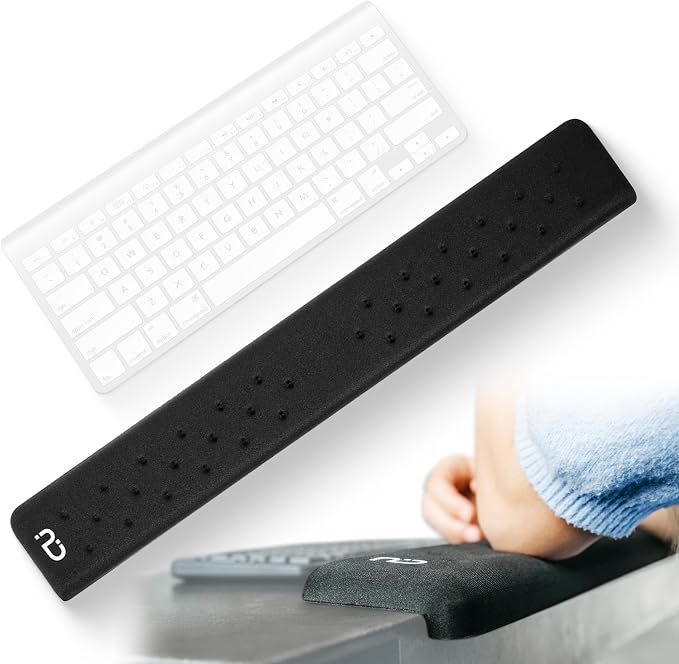 EdgeRest PostureUp L-Shaped Desk Long Wrist Rest Elbow, Forearm & Wrist Comfort by PostureUp