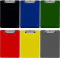 Trade Quest Plastic Clipboard Opaque Color Letter Size Low Profile Clip by Trade+Quest+Global+Corp