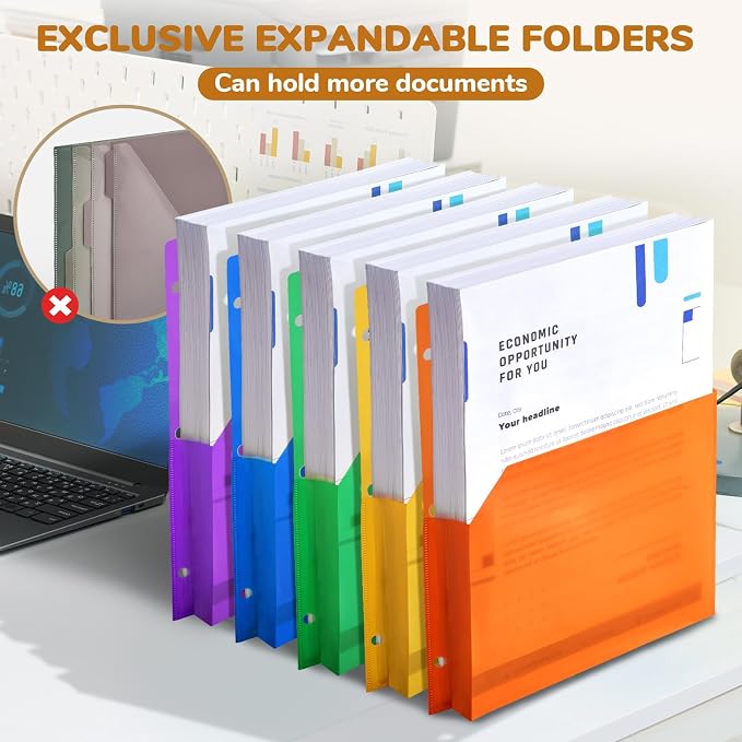 JoyCat 3 Ring Binder Clipboard - Image 4