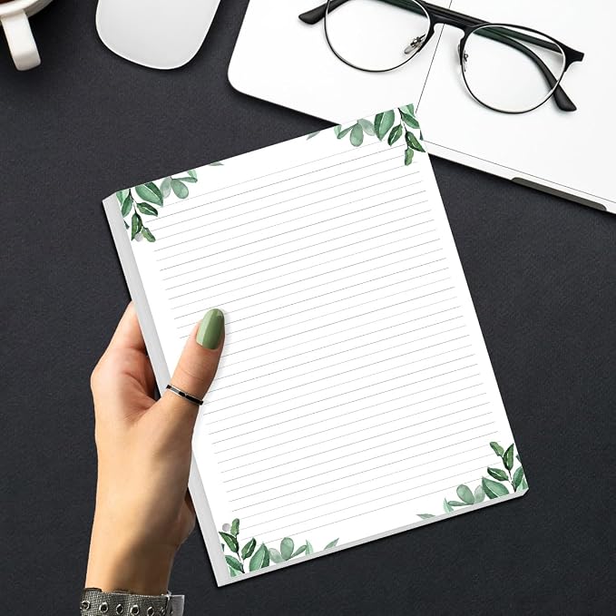 A4 Lined Refill Paper, 3-Hole Punched Ruled Filler Paper, 100Sheets / 200Pages - Image 5