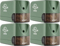 AFMAT 4 Pack Electric Pencil Sharpener, Heavy Duty Pencil Sharpener by AFMAT