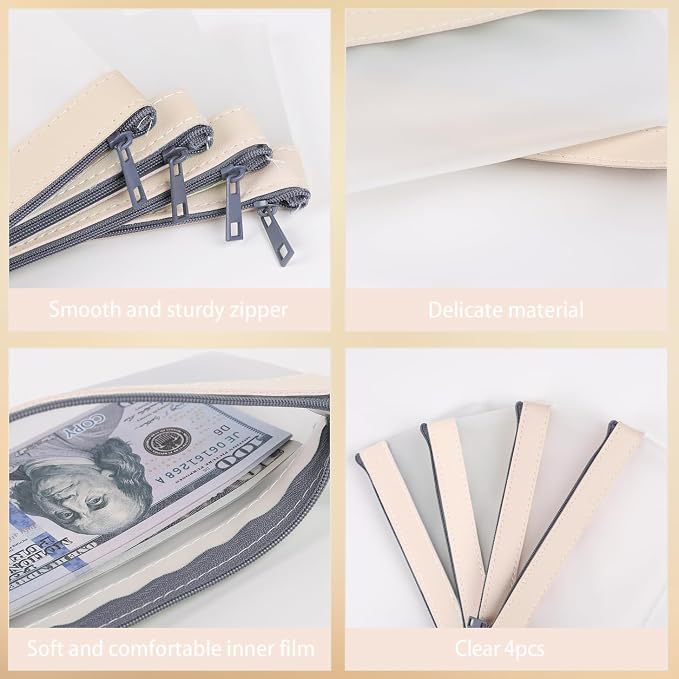 4-Piece Multi-Purpose Money Bag - Image 5
