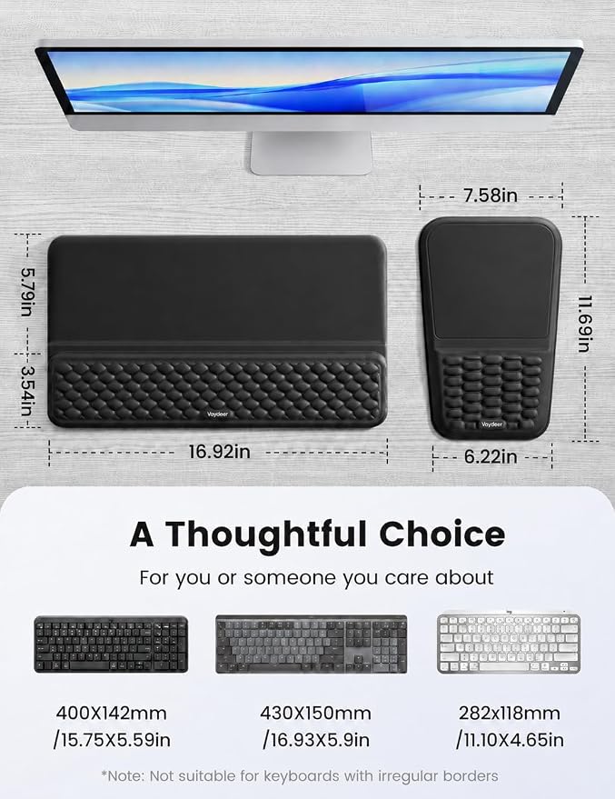 Vaydeer Keyboard Stand and Mouse Pad Set - Image 6