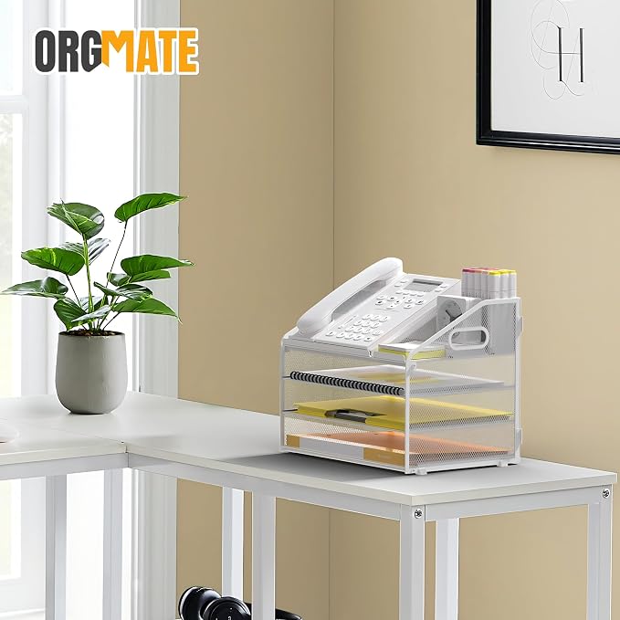Letter Tray Paper, 4 Tier Desk Organizer - Image 6