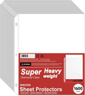 Super Heavyweight 3-Hole Letter Size Sheet Protectors by Unknown