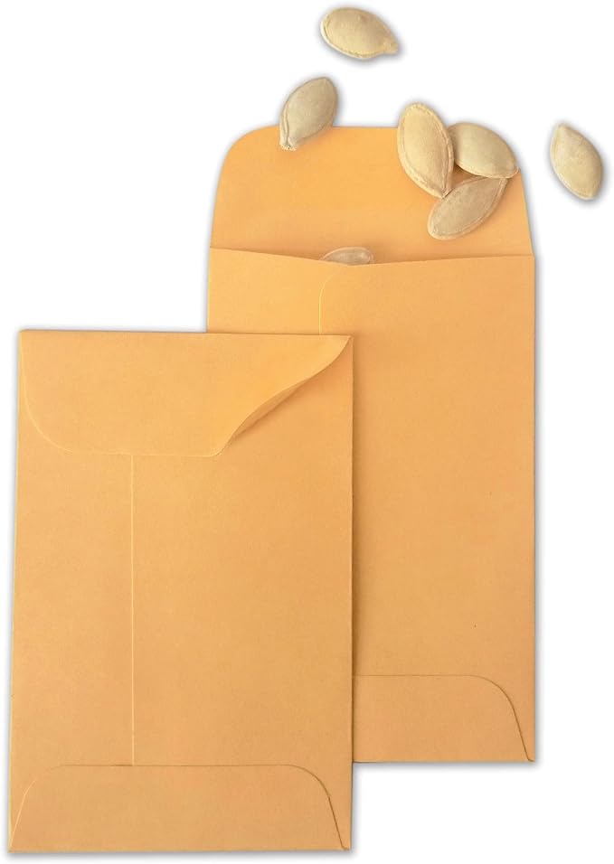 Xxcxpark 200PCS #1 Coin Envelopes 2.25x3.5 inches Brown Kraft Envelopes Classic - Image 5