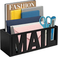 Mail Organizer Countertop, Desk or Wall Mail Holder by ADDFITHOUSE